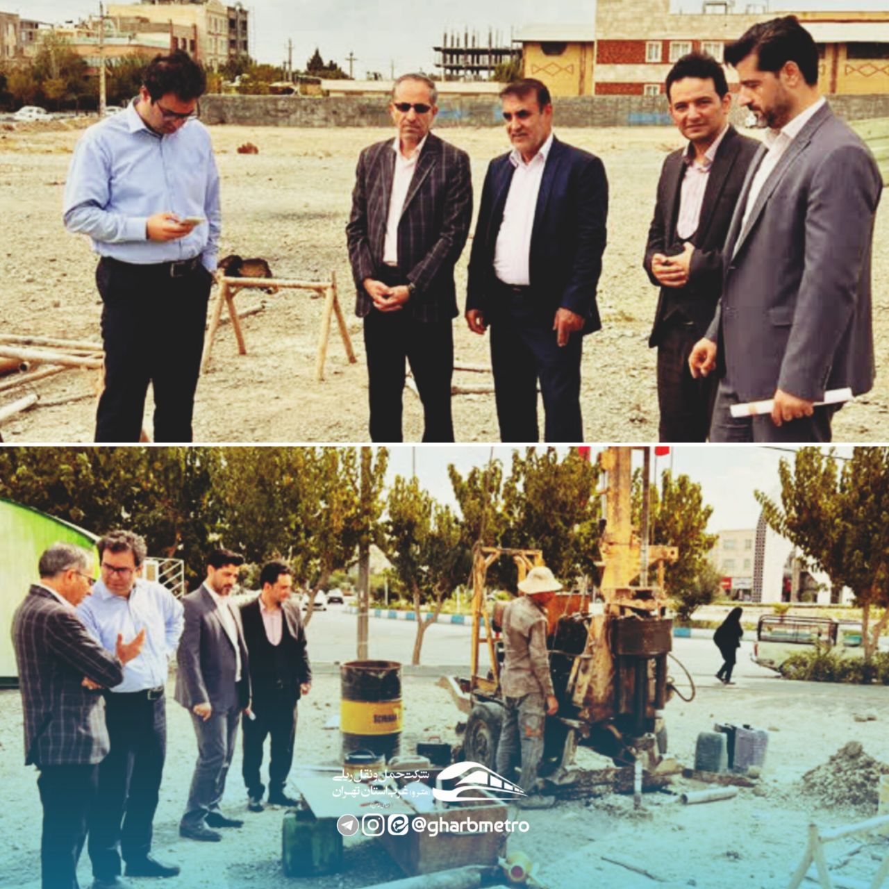 وضعیت خاک محل احداث رمپ دسترسی به تونل شهریار آزمایش شد. 