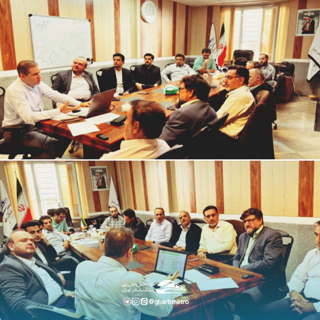 photo_2025-01-21_14-27-17 سومین جلسه هماهنگی اجرای خط اکسپرس B با حضور مدیران متروی تهران برگزار شد.